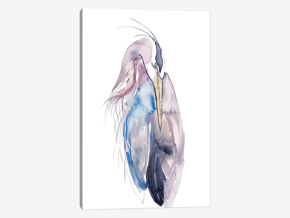 Heron No. 17 by Elizabeth Becker 1-piece Canvas Print