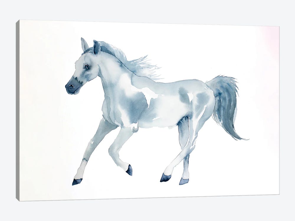 Horse Study by Elizabeth Becker 1-piece Canvas Print