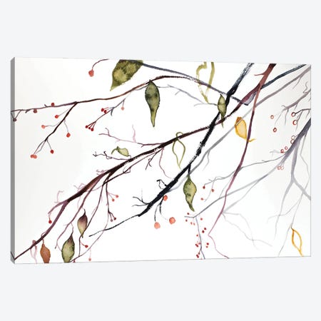 November Branches No. 12 Canvas Print #EZB82} by Elizabeth Becker Canvas Artwork