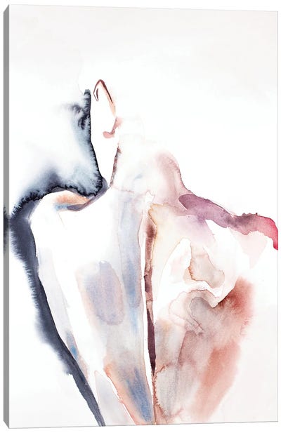 Nude No. 15 Canvas Art Print - Elizabeth Becker