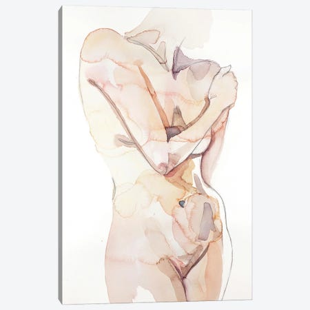 Nude No. 84 Canvas Print #EZB84} by Elizabeth Becker Canvas Art Print