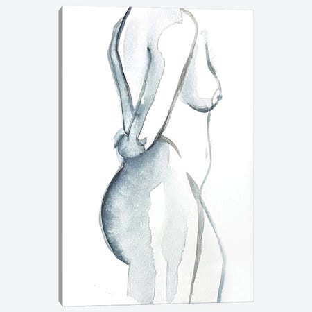 Nude No. 90 Canvas Print #EZB86} by Elizabeth Becker Canvas Art Print