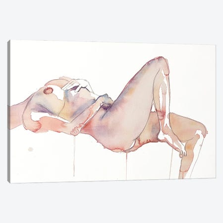 Nude No. 95 Canvas Print #EZB89} by Elizabeth Becker Canvas Artwork