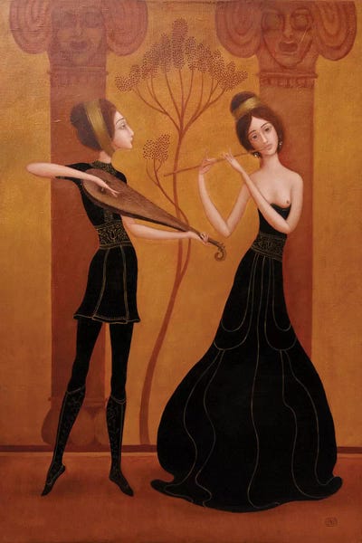 Eternal Melody by Eduard Zentsik multi panel art