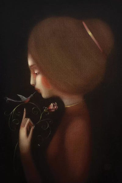 Funky Fine Art: Love Message by Eduard Zentsik