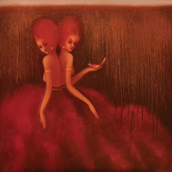 Romantic Bedroom (Couples): Make A Wish by Eduard Zentsik