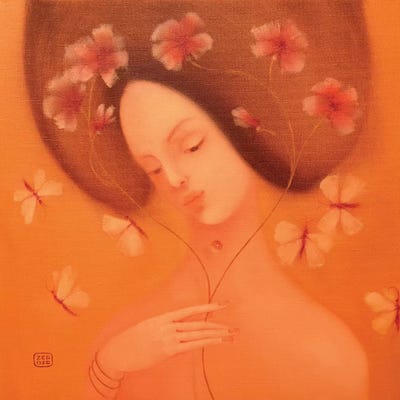 Musical Flowers by Eduard Zentsik multi panel art