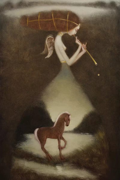 My Angel I by Eduard Zentsik multi panel art