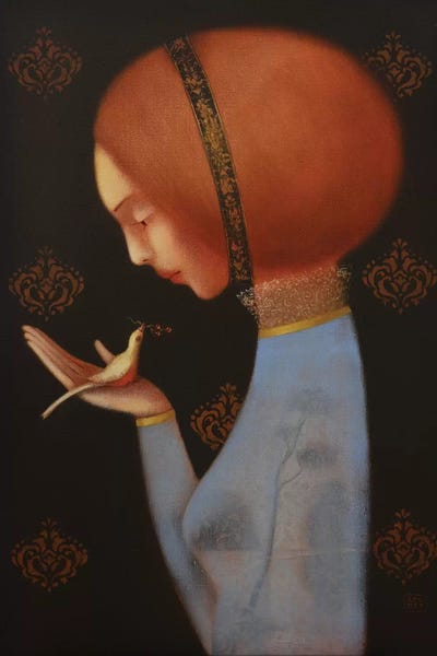 Funky Fine Art: A Gentle Whisper by Eduard Zentsik