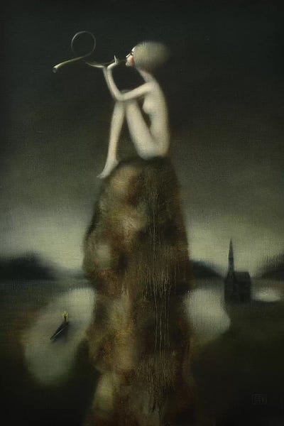 Call by Eduard Zentsik multi panel art