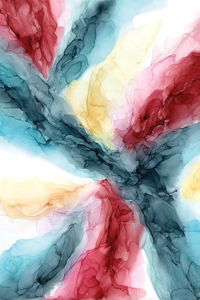 Burgundy Dwb Mustard by Elizabeth Karlson framed wall art