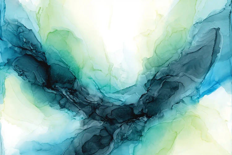 Dramatic Lime by Elizabeth Karlson wall art