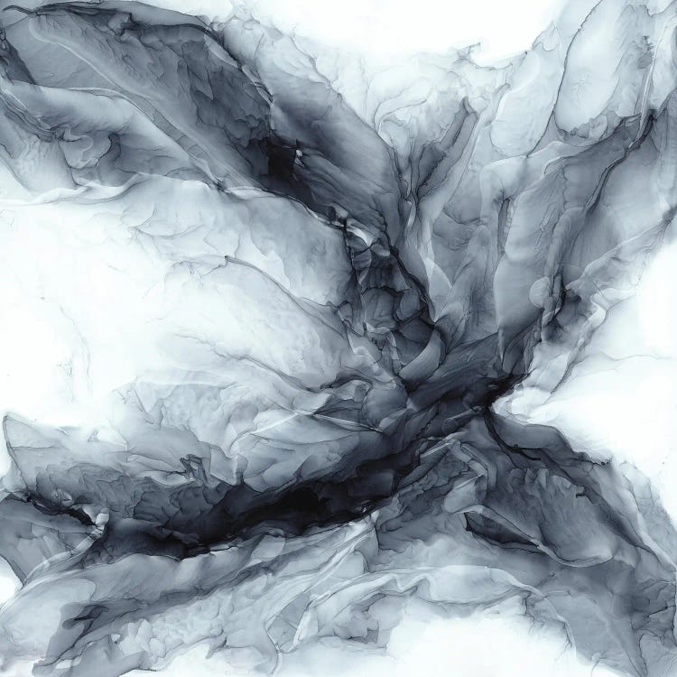 Holo Chaos Base Painting by Elizabeth Karlson wall art