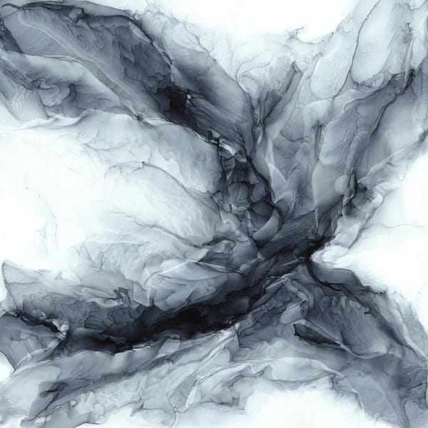 Elizabeth Karlson: Holo Chaos Base Painting by Elizabeth Karlson