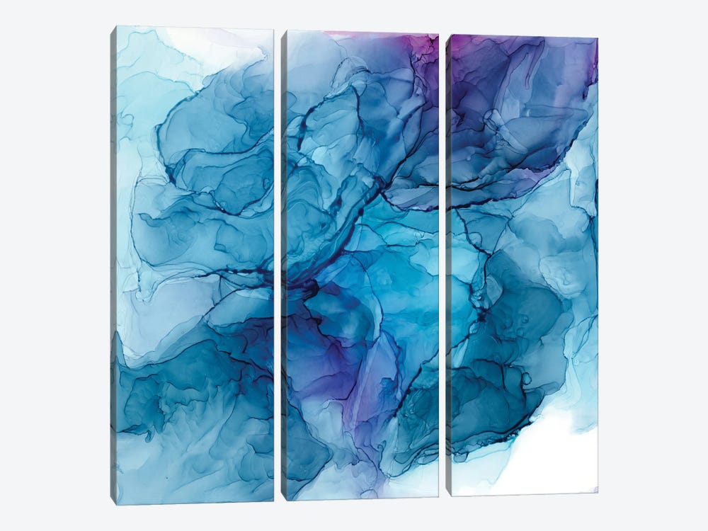 Neptune by Elizabeth Karlson 3-piece Canvas Art Print