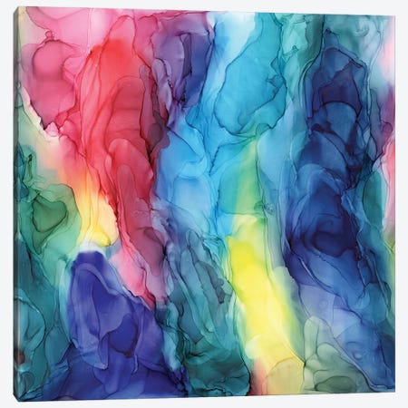 Rainbow Blends Canvas Print #EZK35} by Elizabeth Karlson Canvas Print