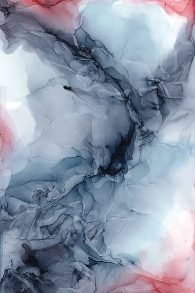 Elizabeth Karlson: Sky Burgundy Gray by Elizabeth Karlson