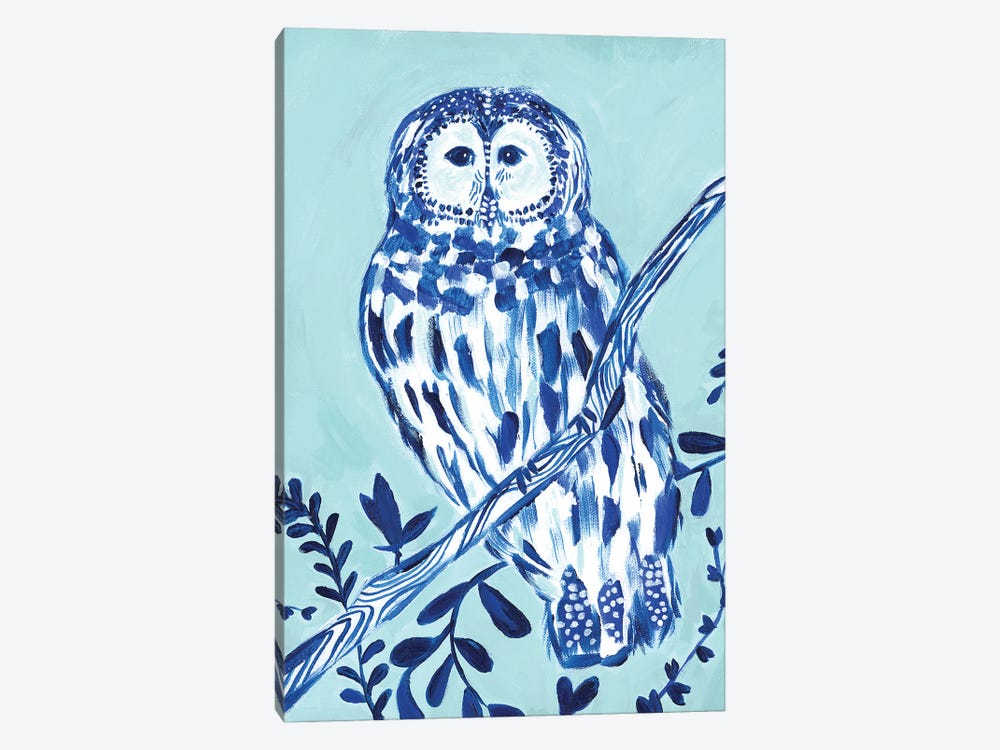 Boho Owl by Elizabeth O'Brien 1-piece Canvas Print
