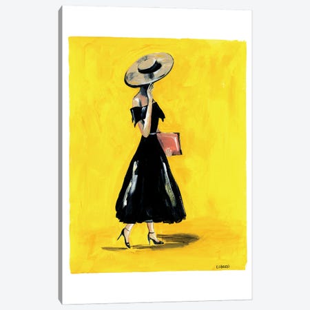 Fashion Girl 1950s Canvas Print #EZO23} by Elizabeth O'Brien Canvas Print