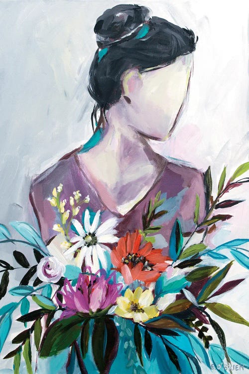 Girl With Flowers