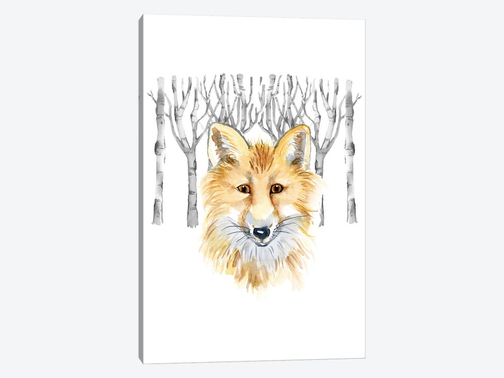 Woodland Fox by Elizabeth O'Brien 1-piece Art Print
