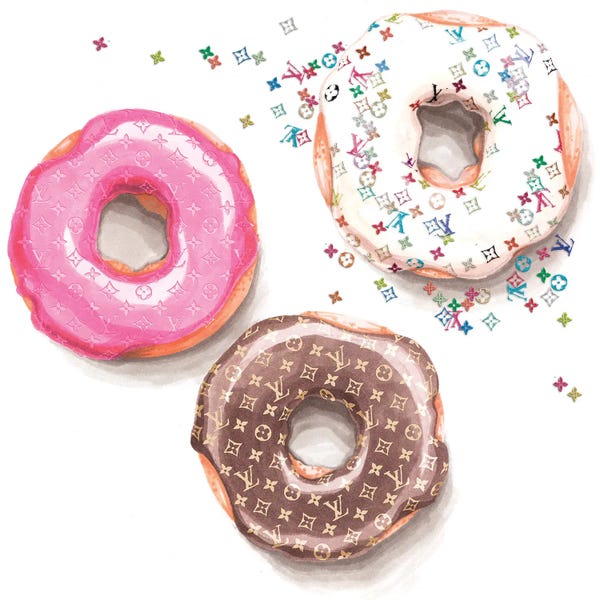 Pop Culture: LV Donuts by Elizaveta Molchanova