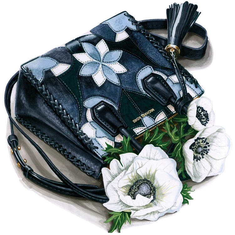 Michael Kors Bag With Anemones