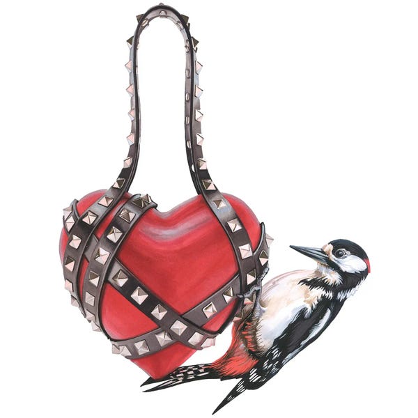 Bags & Purses: Heartbreaker by Elizaveta Molchanova