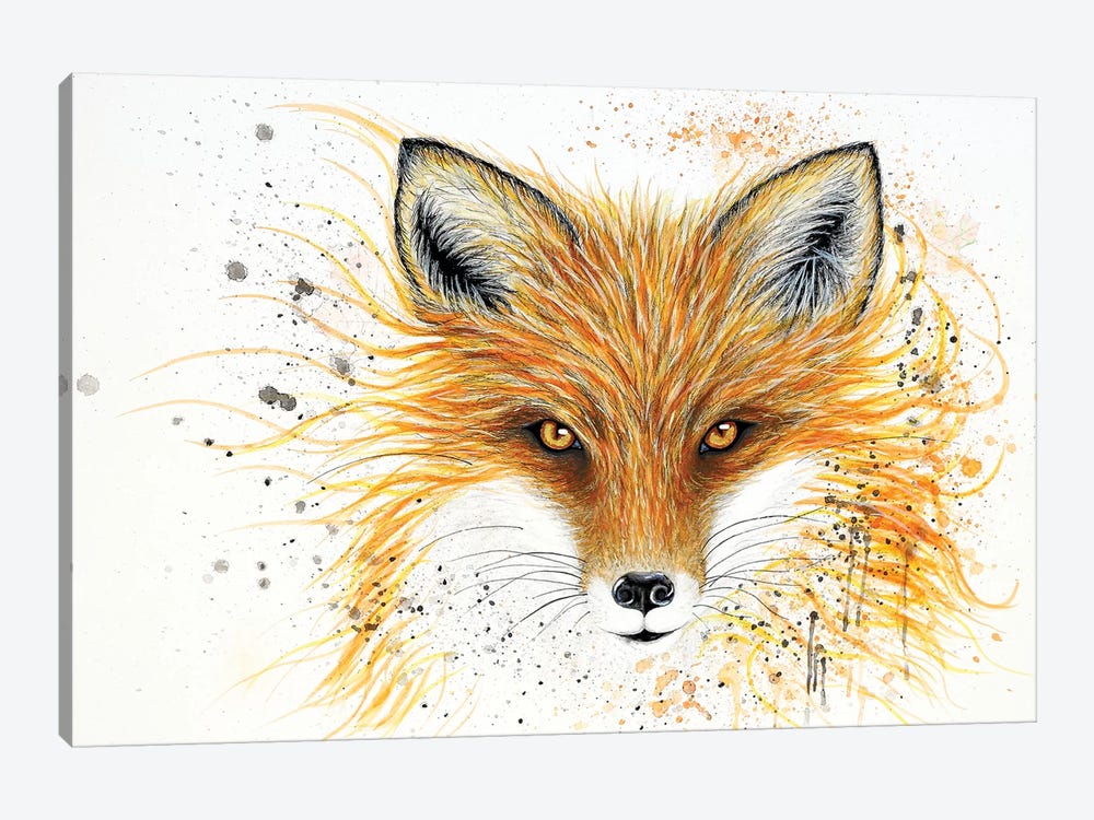 Fox Fire by Michelle Faber 1-piece Canvas Artwork