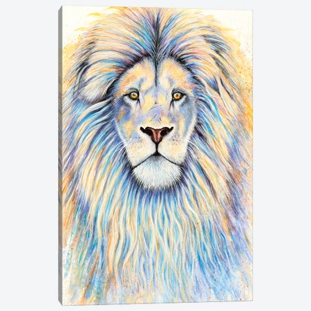 Leo The Lion Canvas Print #FAB31} by Michelle Faber Canvas Print