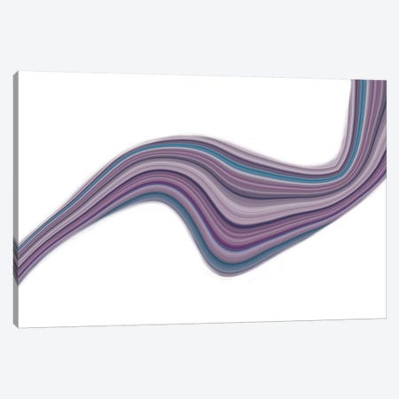 Fluid Violet Canvas Print #FAD3} by 5by5collective Canvas Artwork