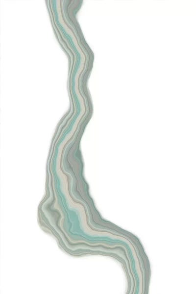 Agates, Geodes & Minerals: Melted Sapphire by 5by5collective