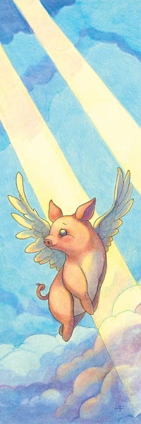 Pigs: Pigs Might Fly by Might Fly Art & Illustration