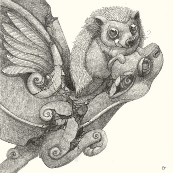 Hedgehogs: A Place To Stay by Might Fly Art & Illustration