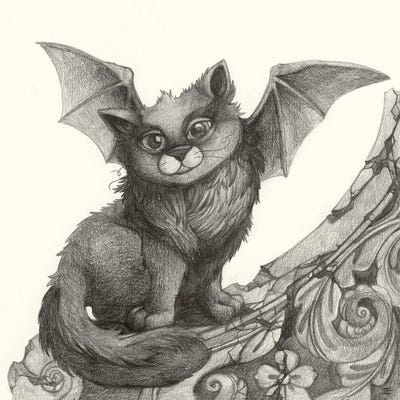 Close To The Sky by Might Fly Art & Illustration canvas print