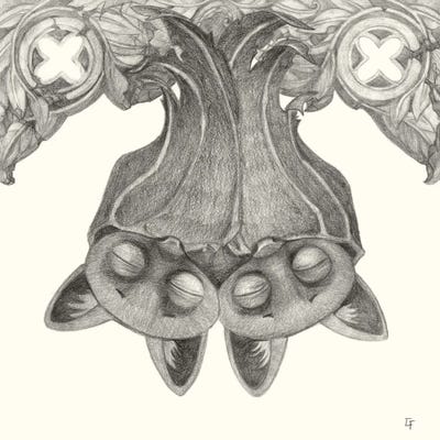 Wing To Wing by Might Fly Art & Illustration canvas print