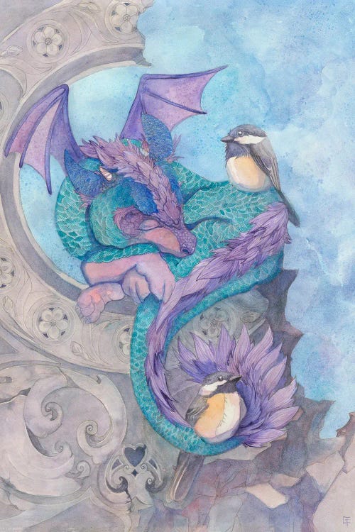 Mischief At Rest by Might Fly Art & Illustration wall art