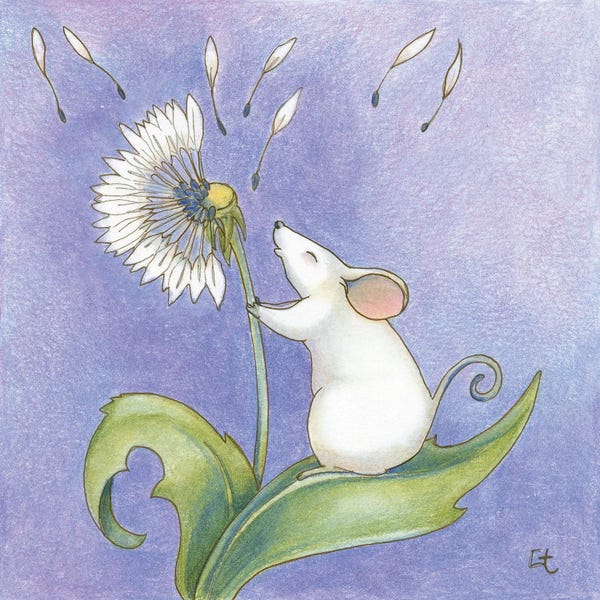 Dandelions: Little Wishes by Might Fly Art & Illustration