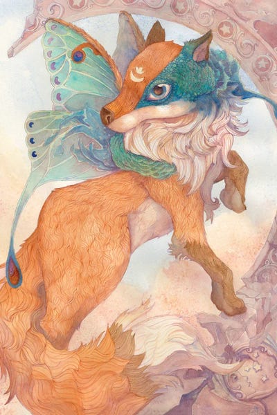 Animal Lover: Fairie Fox by Might Fly Art & Illustration
