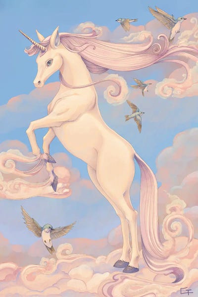 Unicorns: Unicorn by Might Fly Art & Illustration