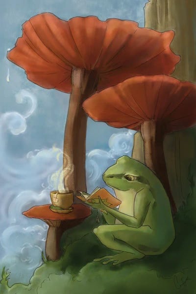 Reading: Oregon Tree Frog by Might Fly Art & Illustration