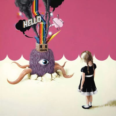Hello Ruby by Famous When Dead canvas print