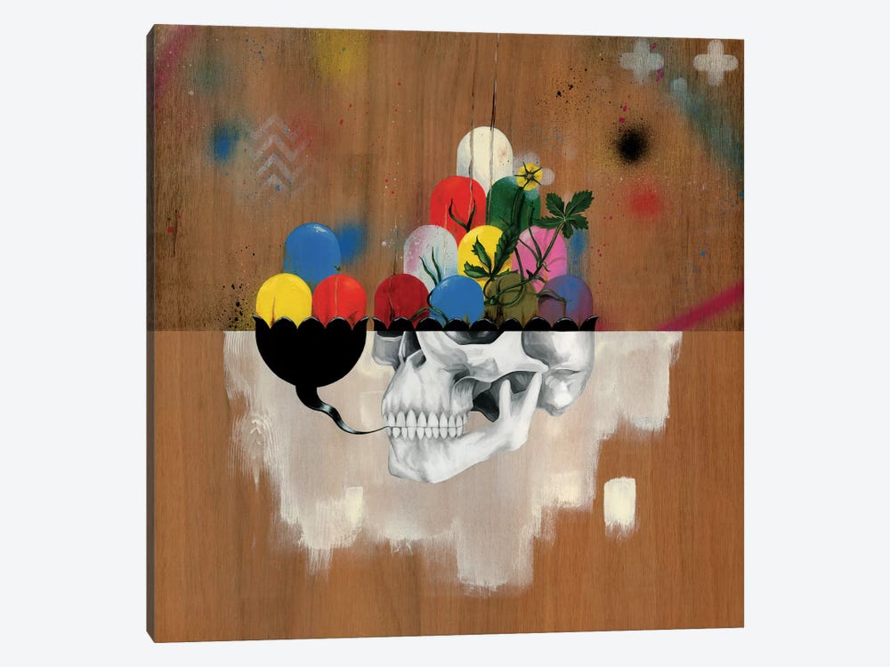 Jelly Full Of Head by Famous When Dead 1-piece Canvas Artwork