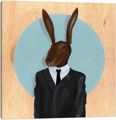 Rabbit Canvas Art Print