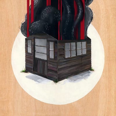 Shed I by Famous When Dead canvas print