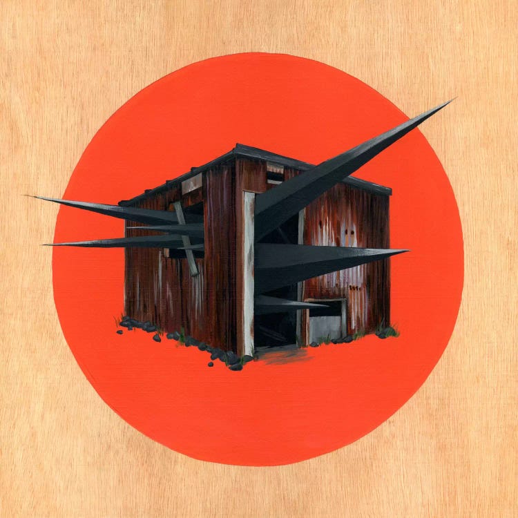 Shed III by Famous When Dead wall art