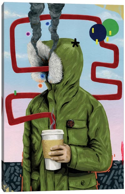 Caffeine Boost Canvas Art Print
