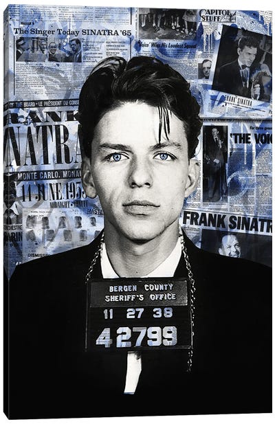 Frank Sinatra Canvas Art Print - Frank Sinatra