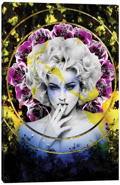 Madonna Canvas Art Print - Frank Amoruso