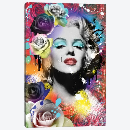 Marilyn Monroe Canvas Print #FAR22} by Frank Amoruso Canvas Artwork